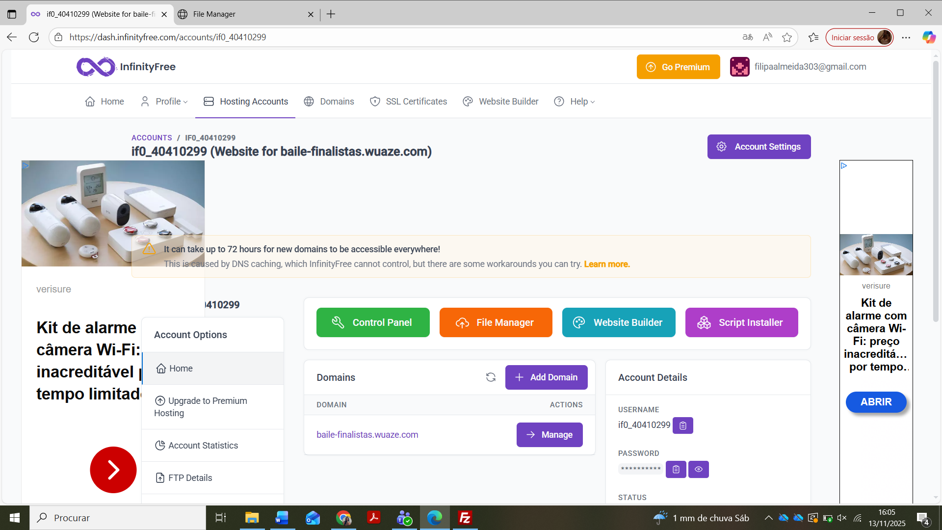 Desenvolvimento de Portfólios